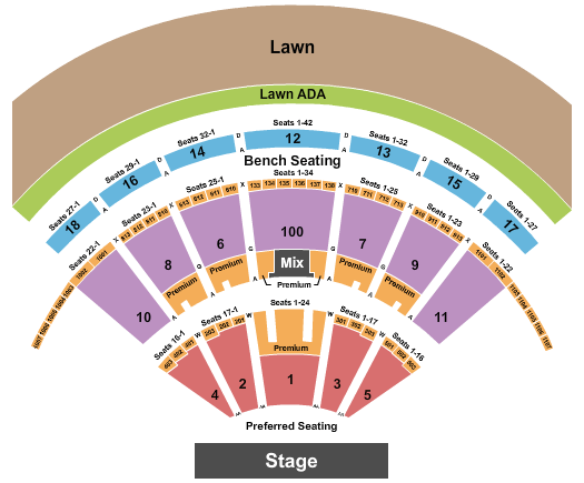 Bethel Woods Center For The Arts Jeff Dunham Seating Chart